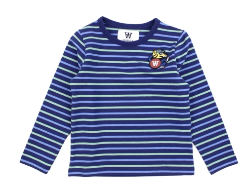 Wood Wood navy stripes bluse Kim HuskMitNavn